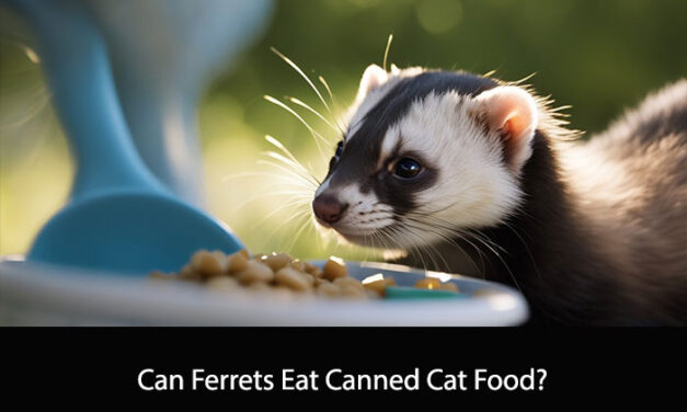 Can Ferrets Eat Canned Cat Food?