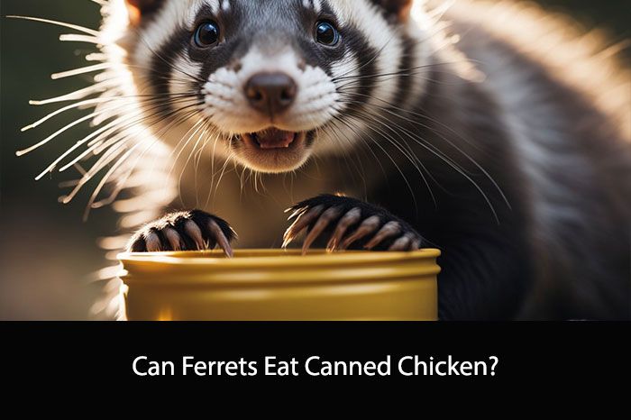 Can Ferrets Eat Canned Chicken?