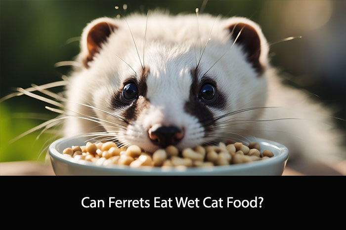 Can Ferrets Eat Wet Cat Food?