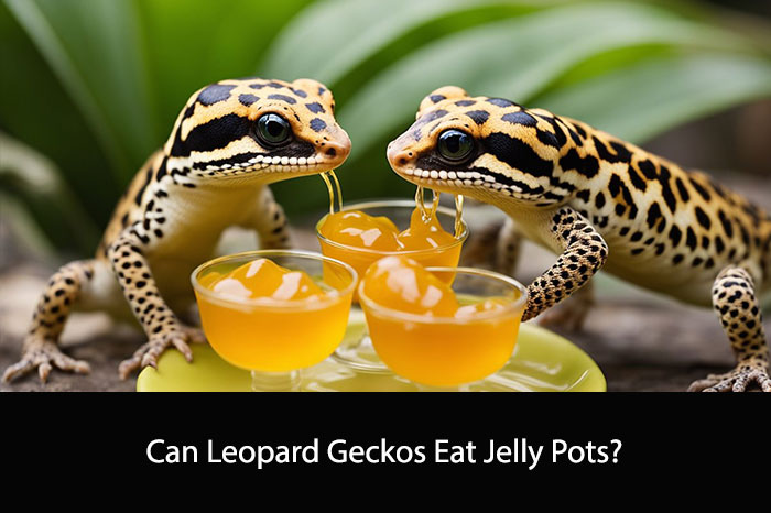 Can Leopard Geckos Eat Jelly Pots?