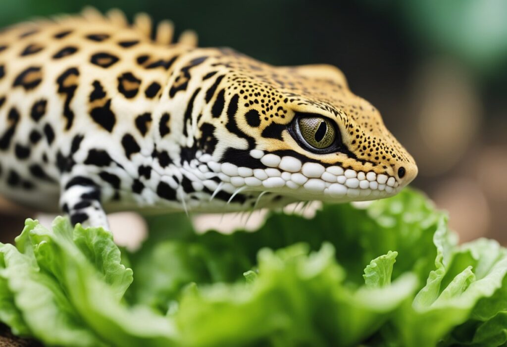 Can Leopard Geckos Eat Romaine Lettuce