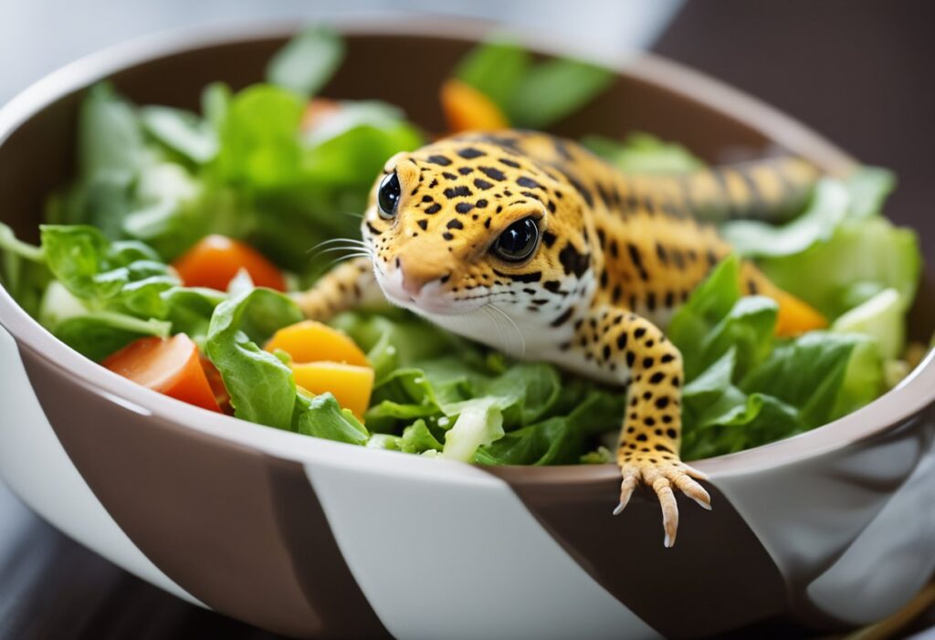 Can Leopard Geckos Eat Salad