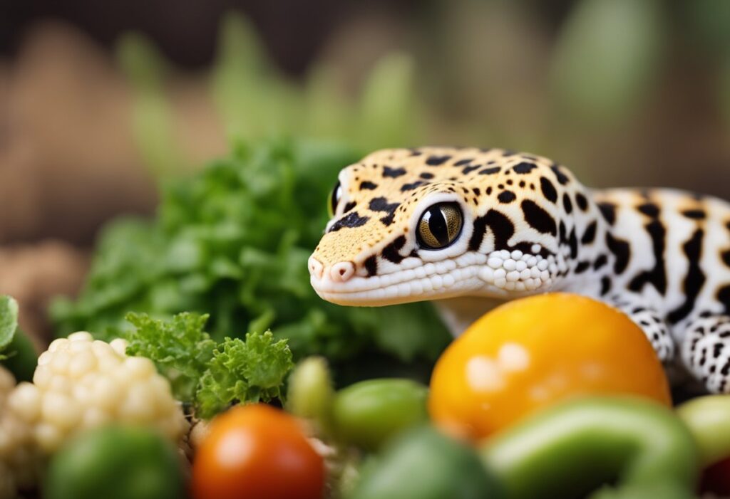 Can Leopard Geckos Eat Vegetables or Fruits