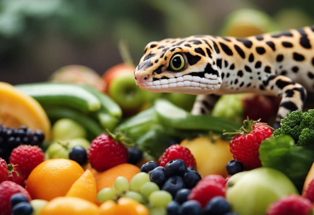 Can Leopard Geckos Eat Vegetables or Fruits