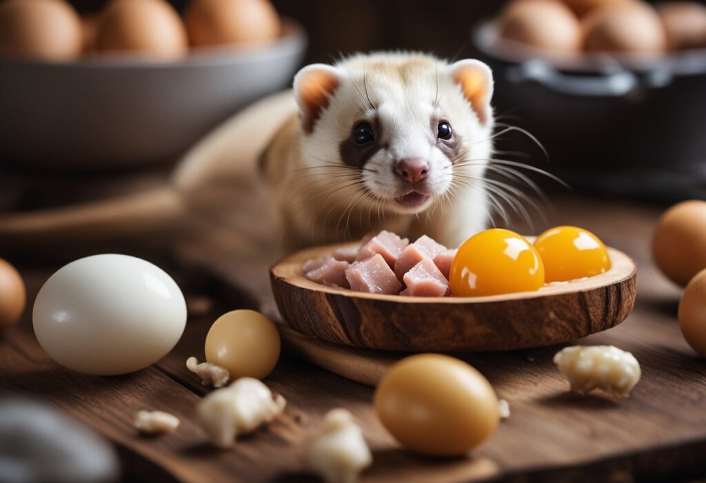 Can Ferrets Eat Raw Eggs