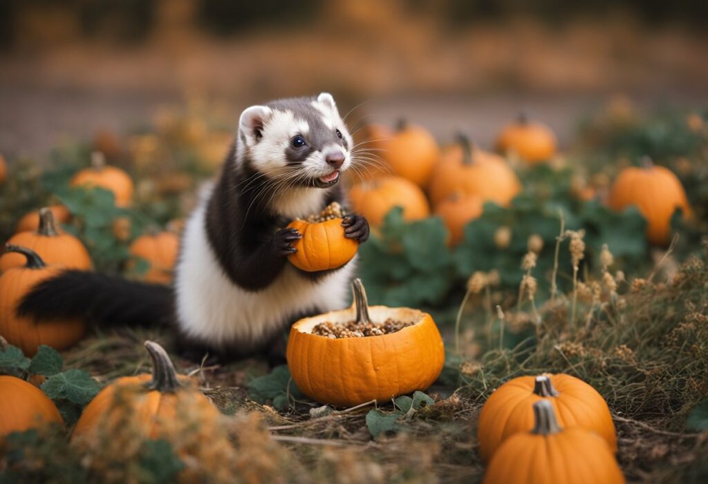 Can Ferrets Eat Pumpkin