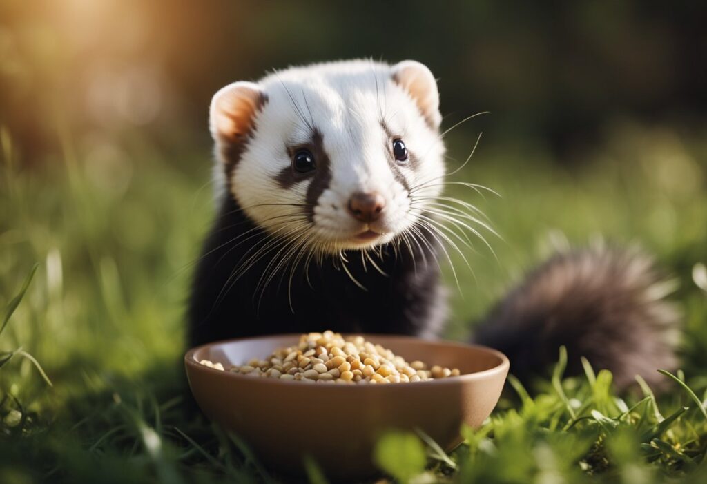 Can Ferrets Eat Rabbit Food