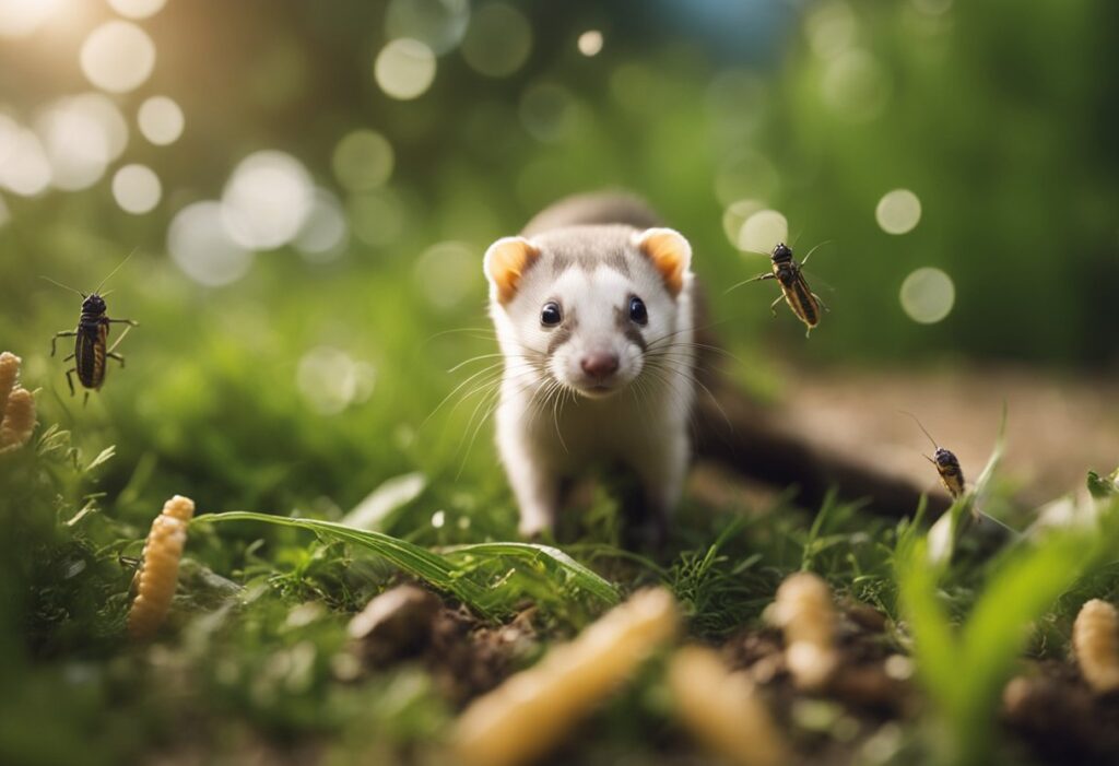 Can Ferrets Eat Bugs