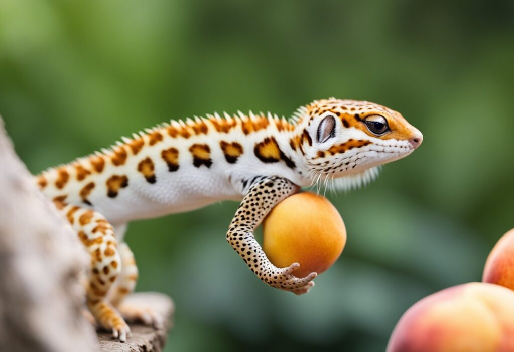 Can Leopard Geckos Eat Peaches