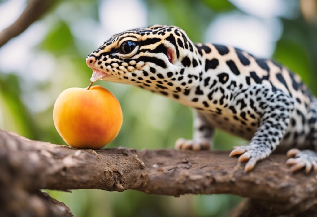 Can Leopard Geckos Eat Peaches