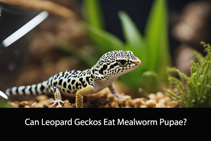 Can Leopard Geckos Eat Mealworm Pupae?