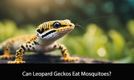 Can Leopard Geckos Eat Mosquitoes?