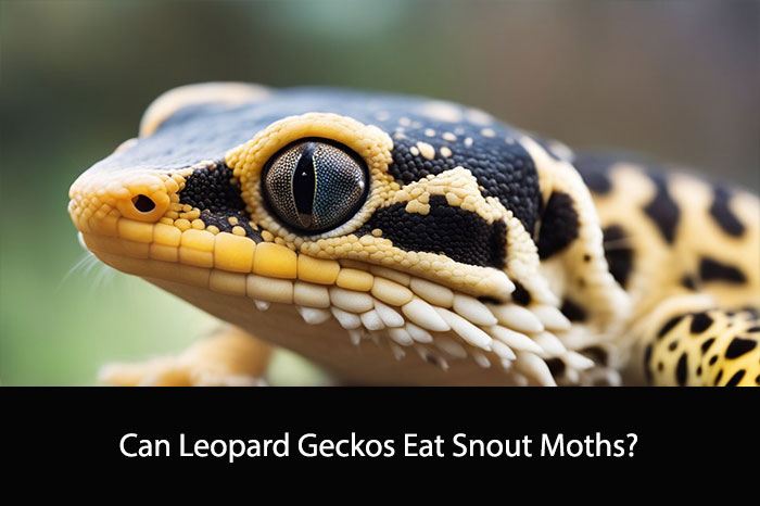 Can Leopard Geckos Eat Snout Moths?