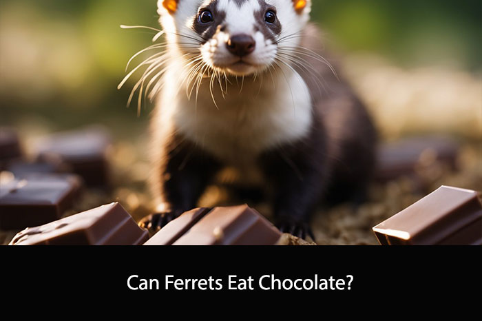 Can Ferrets Eat Chocolate?